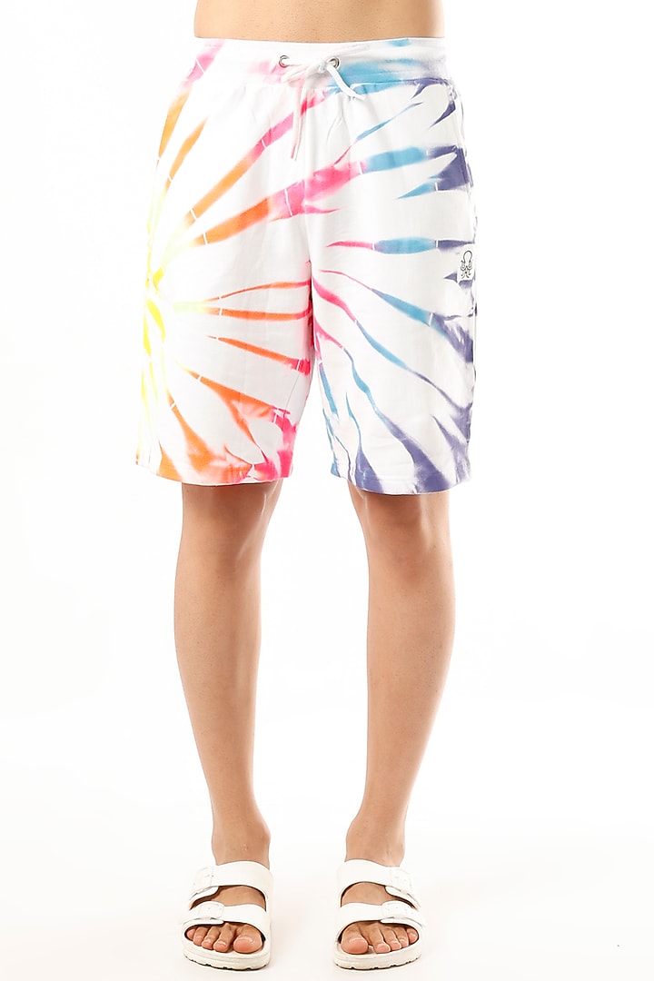 Rainbow Tie-Dyed Co-Ord Set by HUEDEE at Pernia's Pop Up Shop