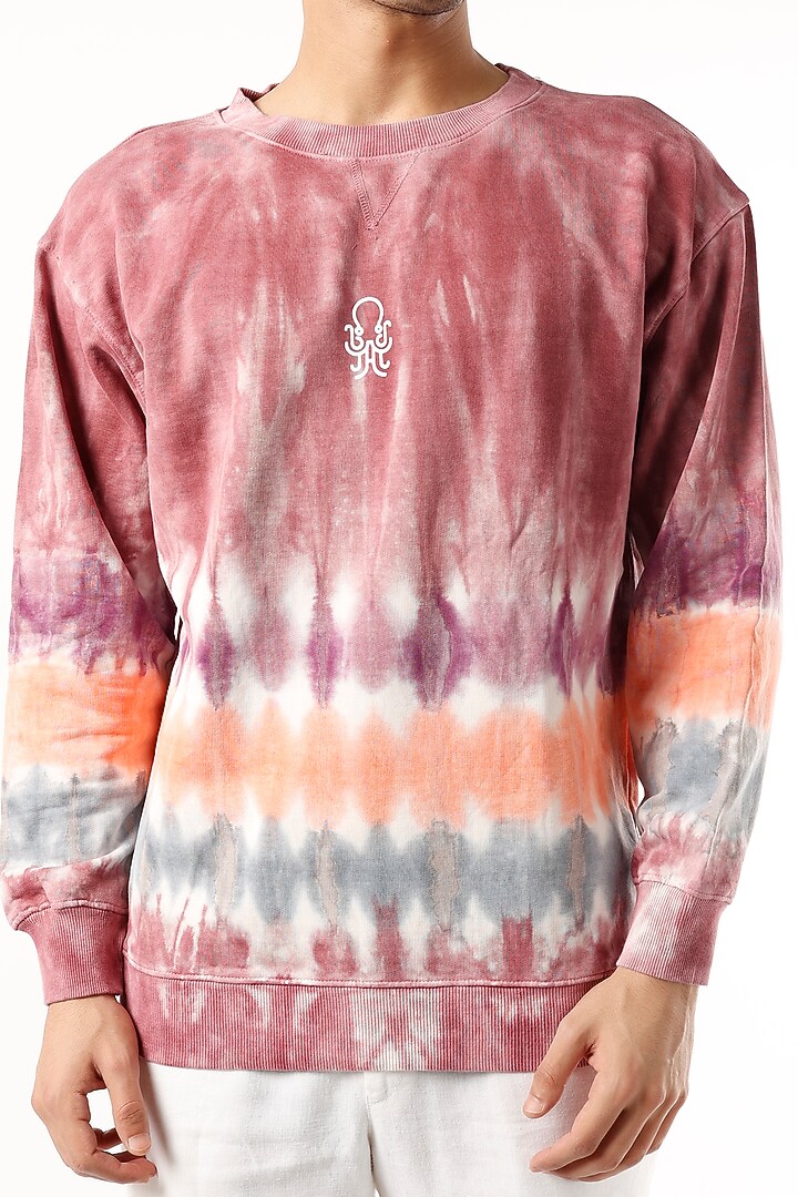 Multi-Colored Tie-Dyed T-Shirt by HUEDEE at Pernia's Pop Up Shop