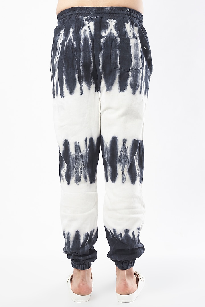 Multi Colored Recycled Organic Combed Cotton Jogger Pants by HUEDEE at Pernia's Pop Up Shop