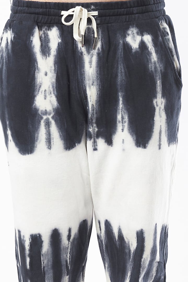Multi Colored Recycled Organic Combed Cotton Jogger Pants by HUEDEE at Pernia's Pop Up Shop