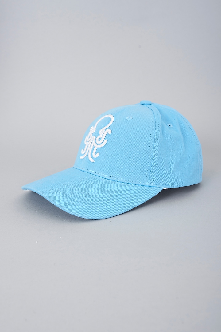 Blue Handmade Cap by HUEDEE at Pernia's Pop Up Shop