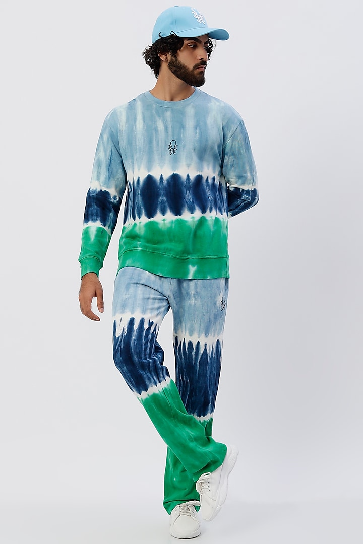 Multi-Coloured Printed Pant Set by HUEDEE
