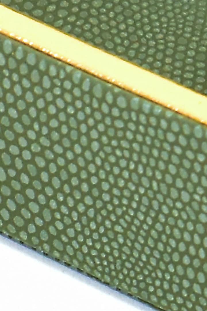 Olive Green Leatherette Cutlery Tray by ICHKAN at Pernia's Pop Up Shop