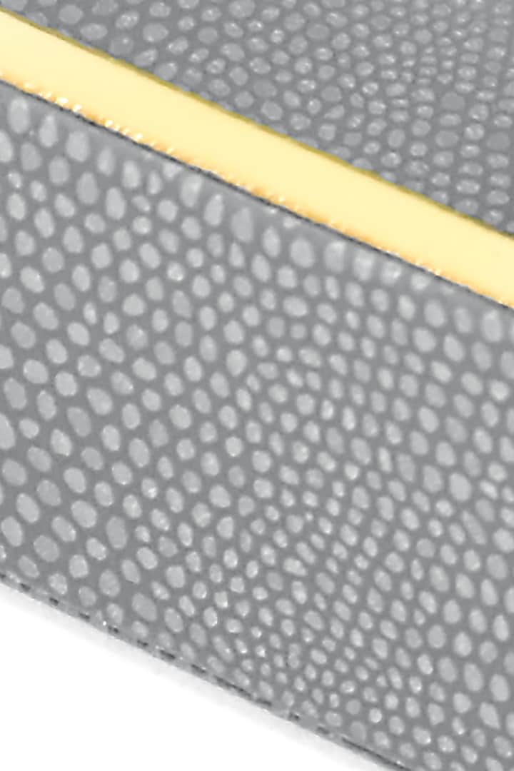 Grey Leatherette Cutlery Tray by ICHKAN at Pernia's Pop Up Shop