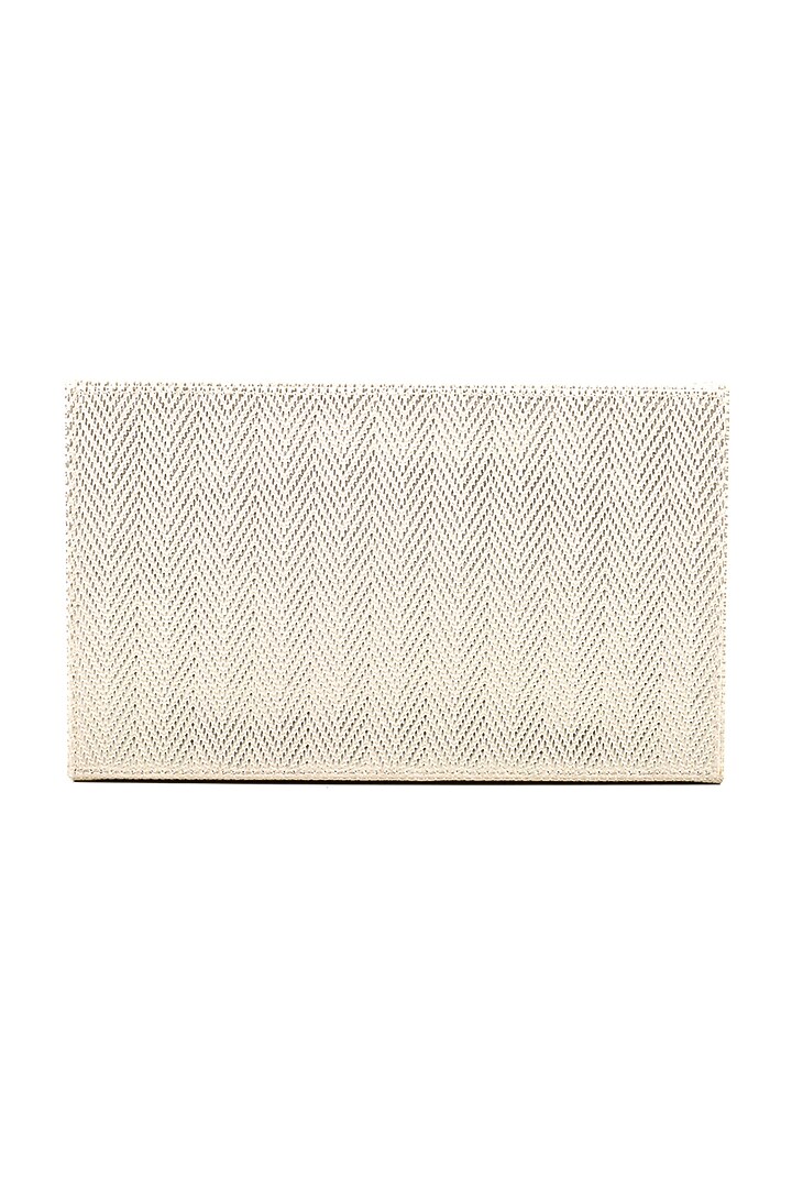 White Leather Towel Tray by ICHKAN at Pernia's Pop Up Shop