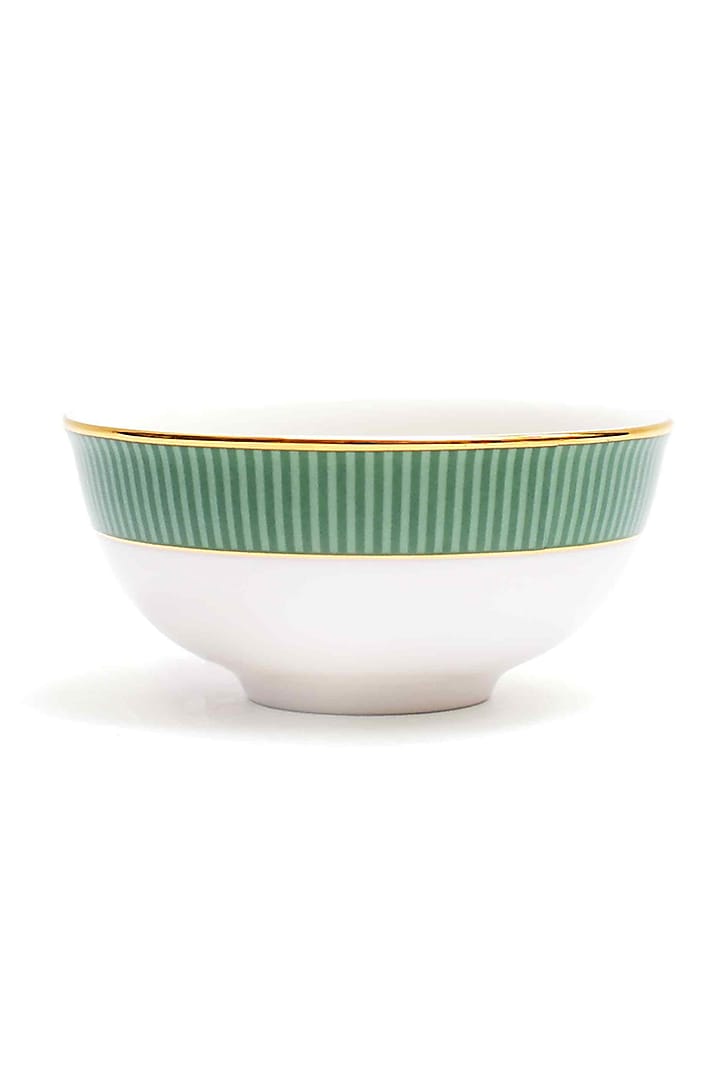 Green Porcelain Dinner Set (Set of 33) by ICHKAN at Pernia's Pop Up Shop