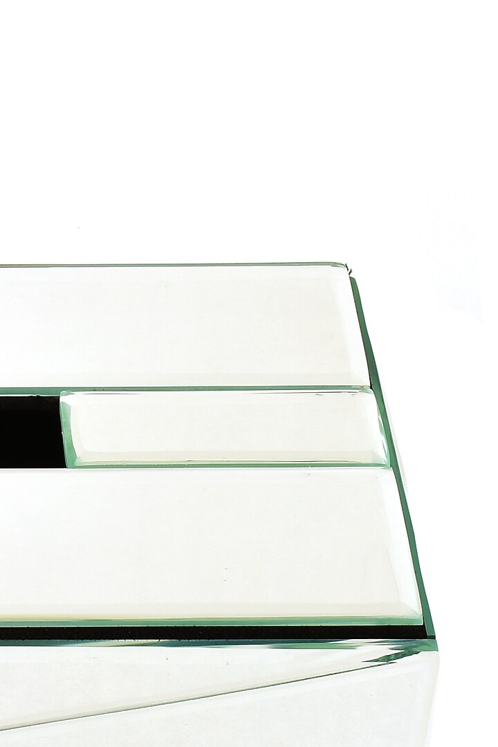 White Mirror Tissue Box by ICHKAN at Pernia's Pop Up Shop
