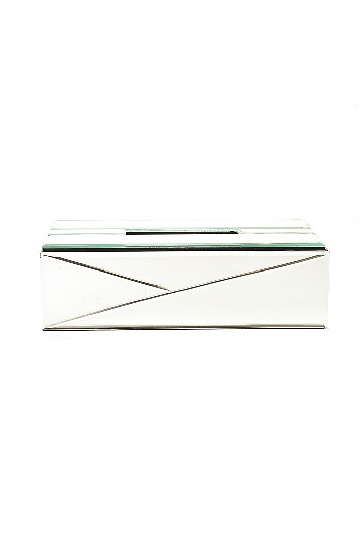 White Mirror Tissue Box by ICHKAN at Pernia's Pop Up Shop