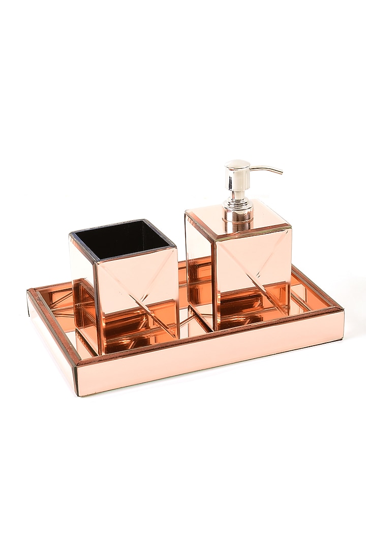 Rose Gold Mirror Multi-Purpose Tumbler by ICHKAN at Pernia's Pop Up Shop