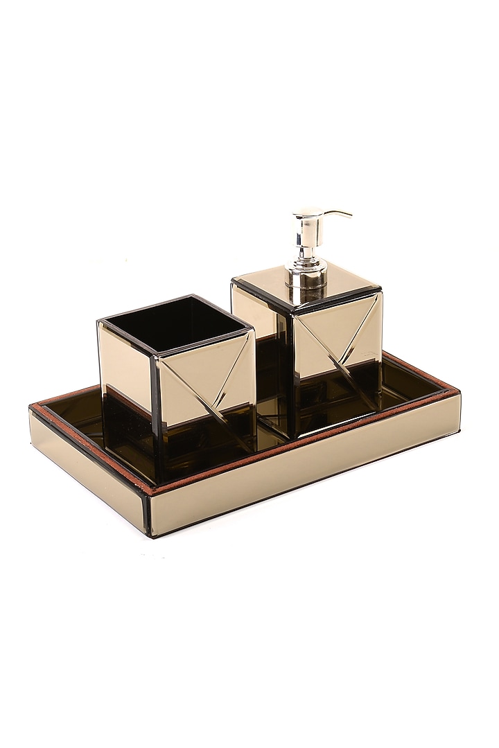 Brown Mirror Multi-Purpose Tumbler by ICHKAN at Pernia's Pop Up Shop