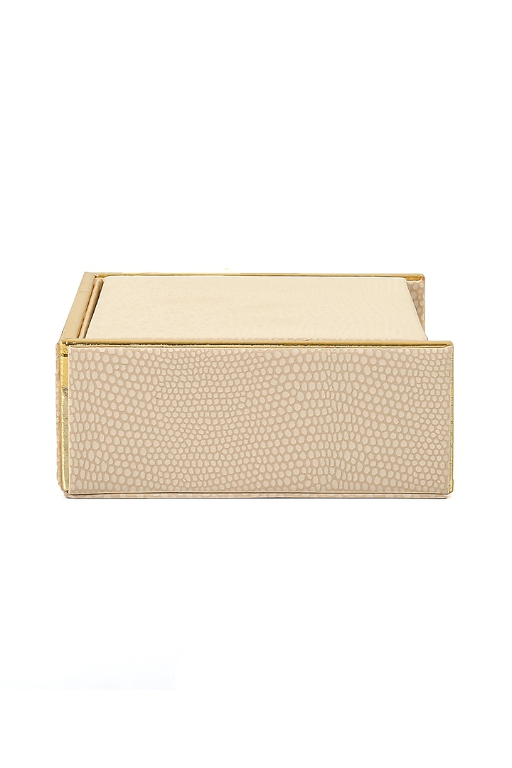 Ivory Serpentine Coasters (Set of 6) by ICHKAN at Pernia's Pop Up Shop