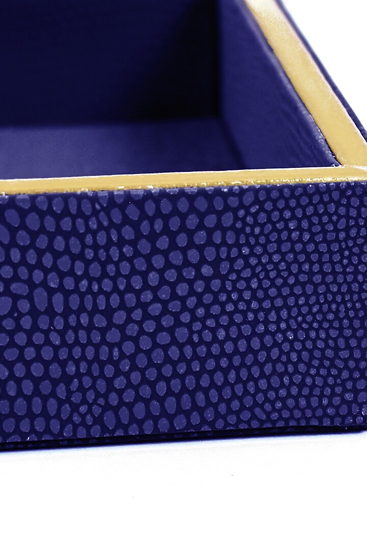 Blue Serpentine Towel Tray by ICHKAN at Pernia's Pop Up Shop