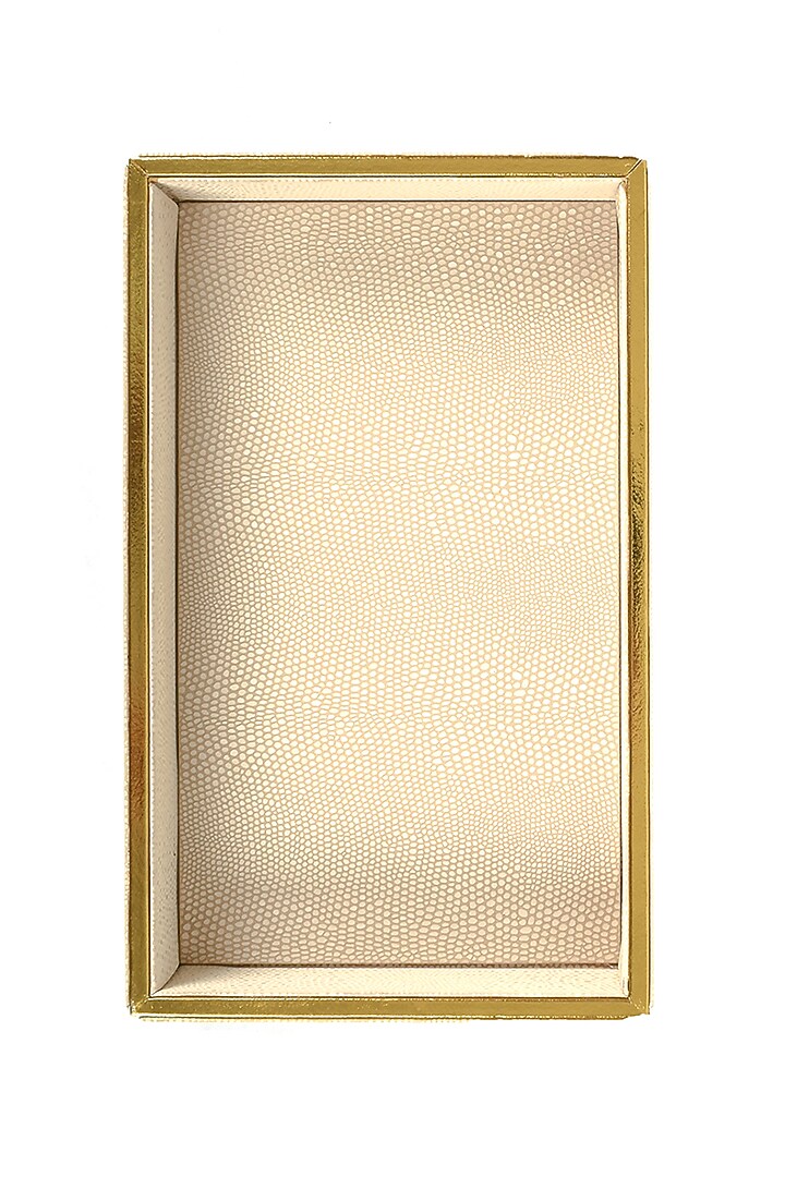 Ivory Serpentine Towel Tray by ICHKAN at Pernia's Pop Up Shop