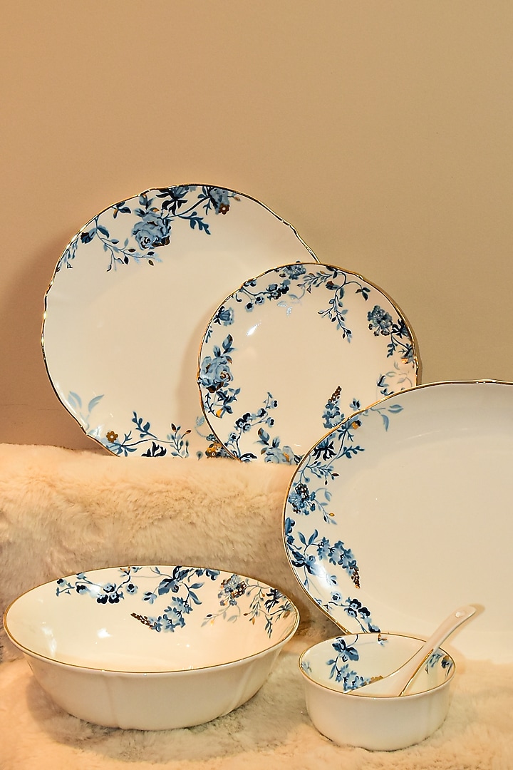 White Bone China Verona Dinner Set by ICHKAN at Pernia's Pop Up Shop
