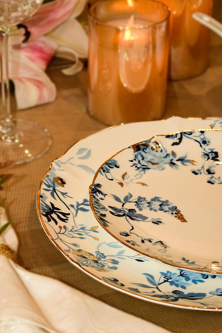 White Bone China Verona Dinner Set by ICHKAN at Pernia's Pop Up Shop