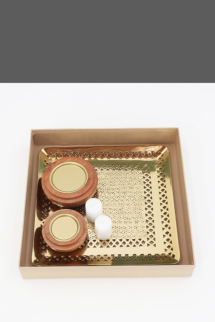 Gold Platter Hamper by ICRAFT at Pernia's Pop Up Shop