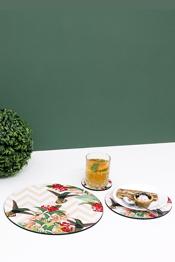 White Charming Birds Serveware Set by ICRAFT at Pernia's Pop Up Shop