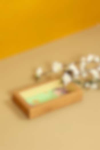 Mint MDF & Velvet Cutlery Tray by ICRAFT at Pernia's Pop Up Shop