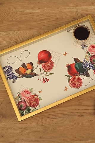Multi-Colored MDF Printed Tray by ICRAFT