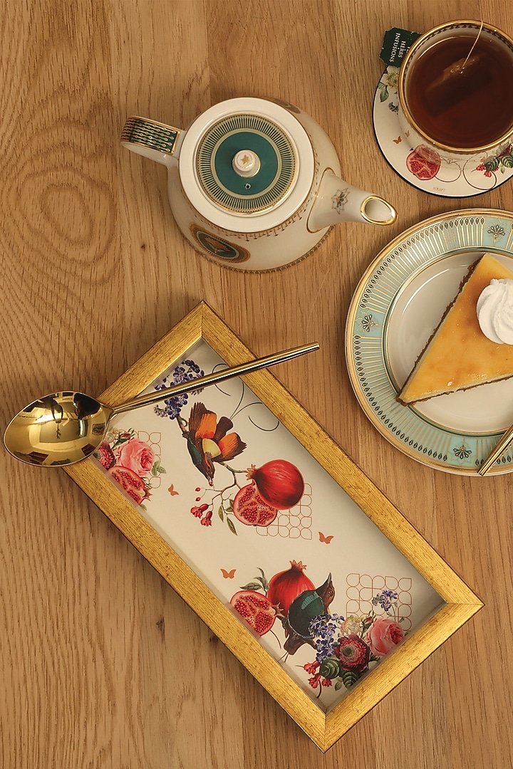 Multi-Colored MDF Printed Spoon Tray by ICRAFT at Pernia's Pop Up Shop