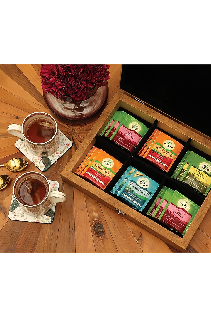 White MDF & Velvet Floral Printed Coaster (Set of 6) by ICRAFT at Pernia's Pop Up Shop