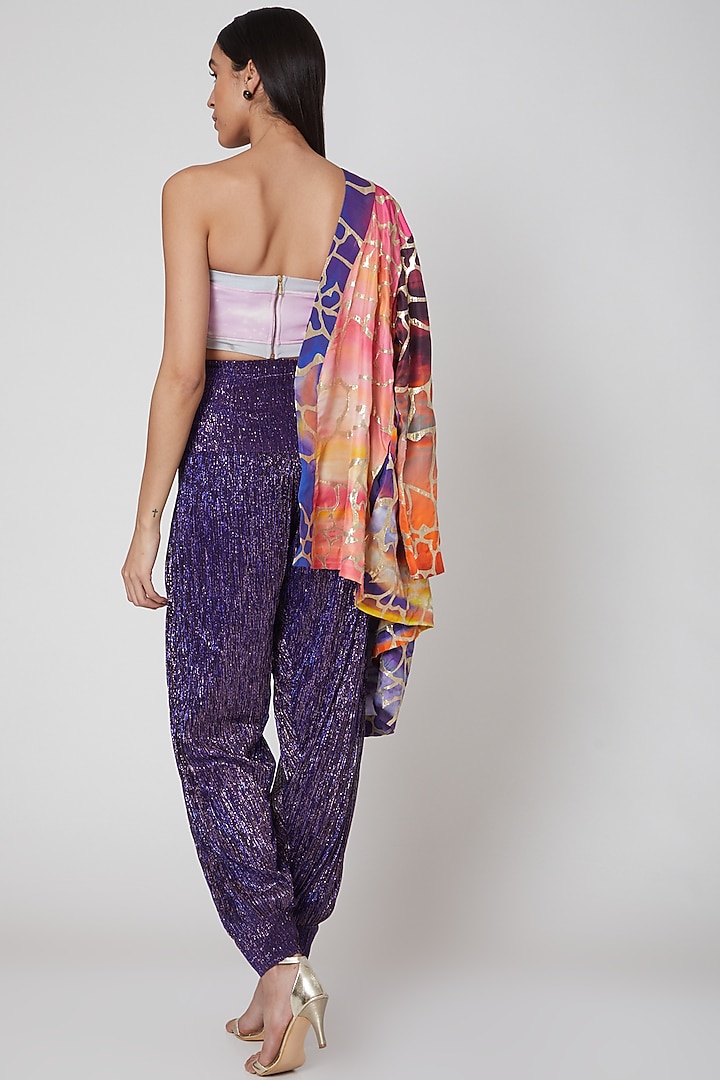 Blush Pink Tube Top by Manish Arora at Pernia's Pop Up Shop