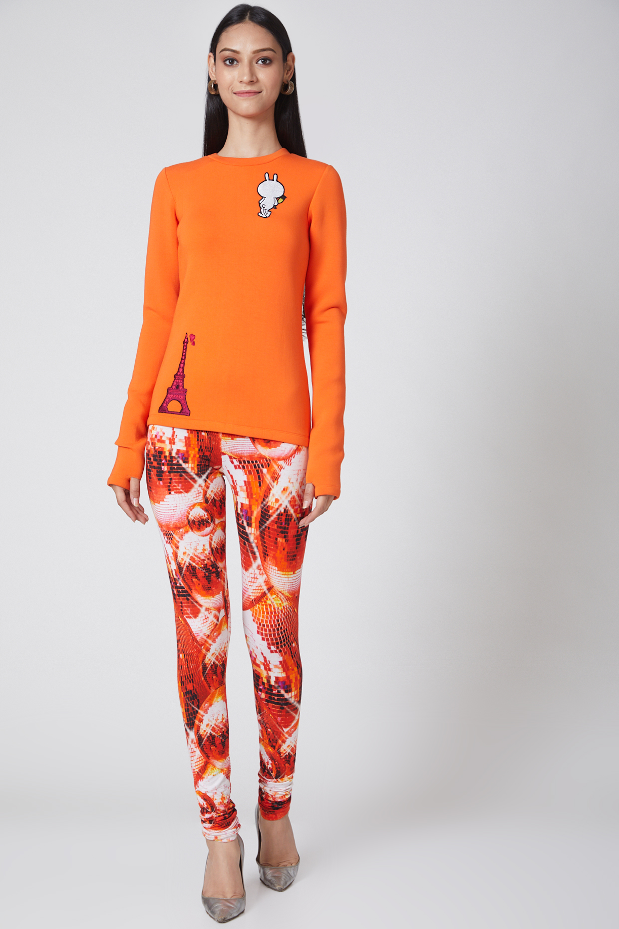 Multi Colored Printed Pants by Manish Arora at Pernia's Pop Up Shop