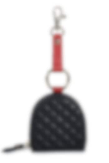 Black & Red Handcrafted Earpod Case by Immri at Pernia's Pop Up Shop