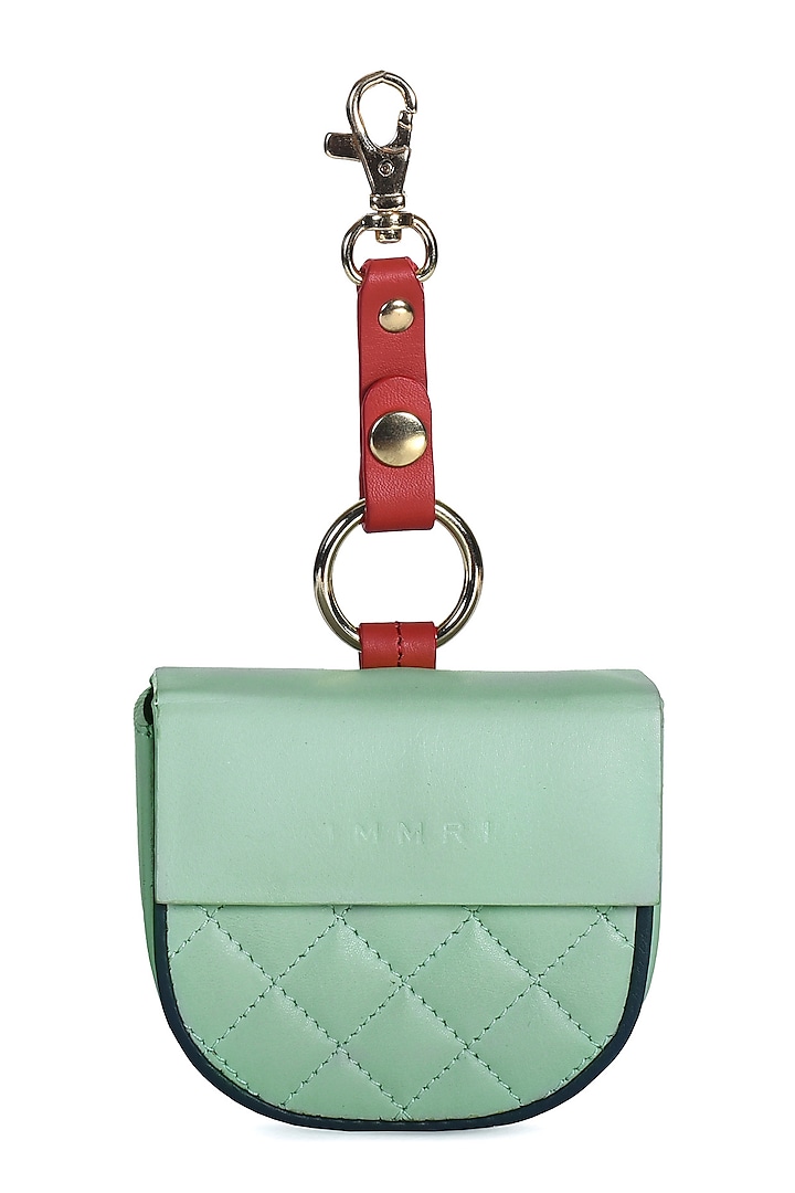 Mini Green Genuine Leather Mini Bag by Immri