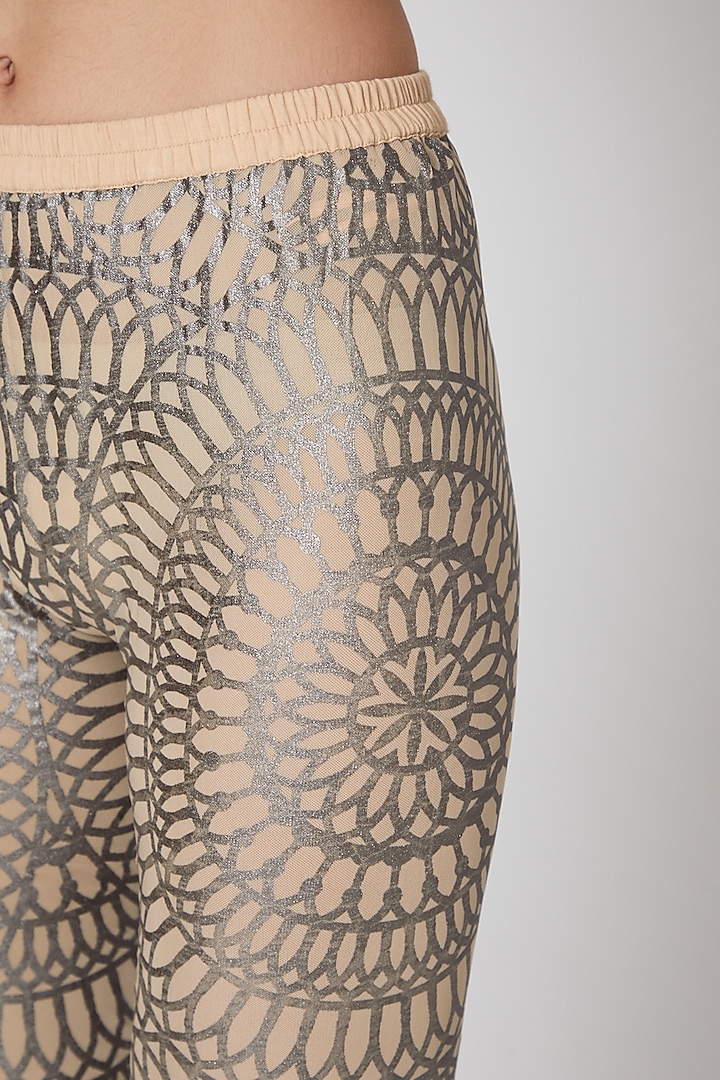 Gold & Silver Metallic Pants by Manish Arora at Pernia's Pop Up Shop