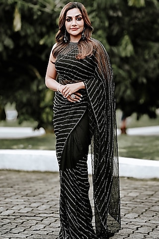 Draped Sarees - Buy Latest Collection of Draped Sarees for Women online 2024