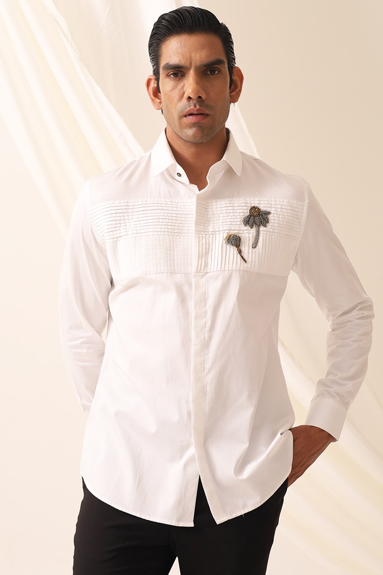 Longline shirt mens india hotsell