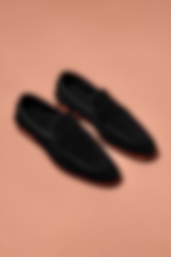 Black Leather Loafers by Dmodot at Pernia's Pop Up Shop