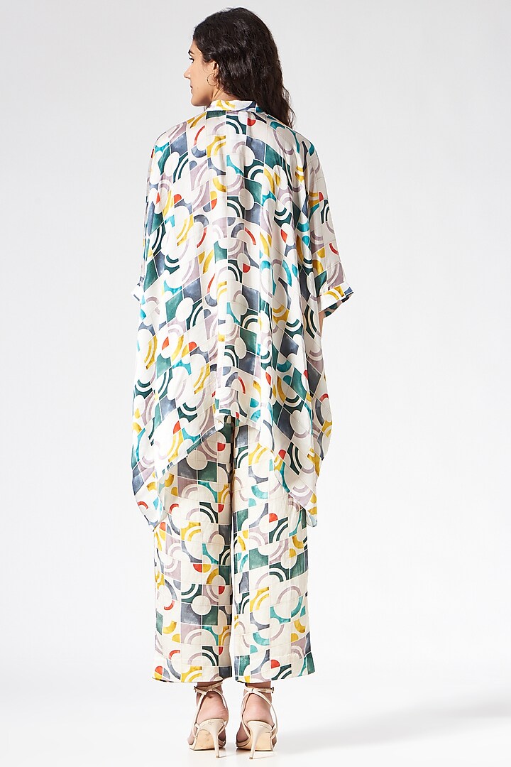 Multi-Colored Printed Co-Ord Set by Inca at Pernia's Pop Up Shop