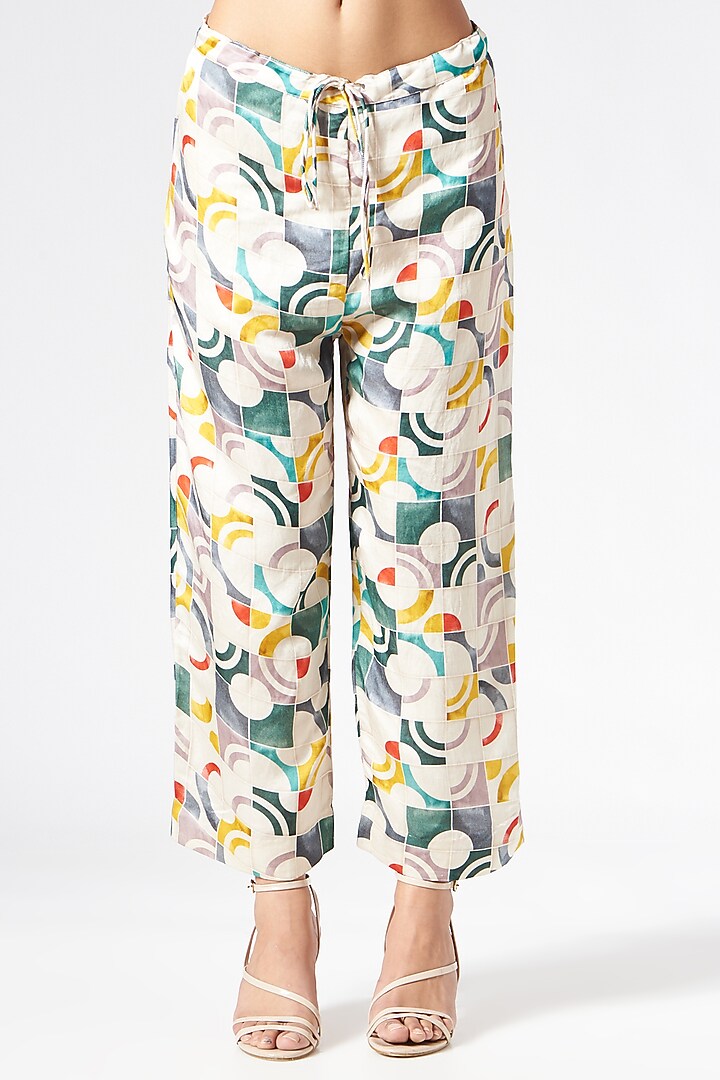 Multi-Colored Printed Co-Ord Set by Inca at Pernia's Pop Up Shop