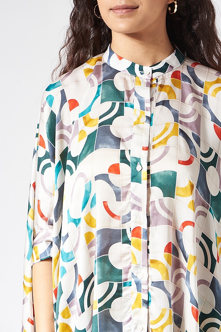 Multi-Colored Printed Co-Ord Set by Inca at Pernia's Pop Up Shop