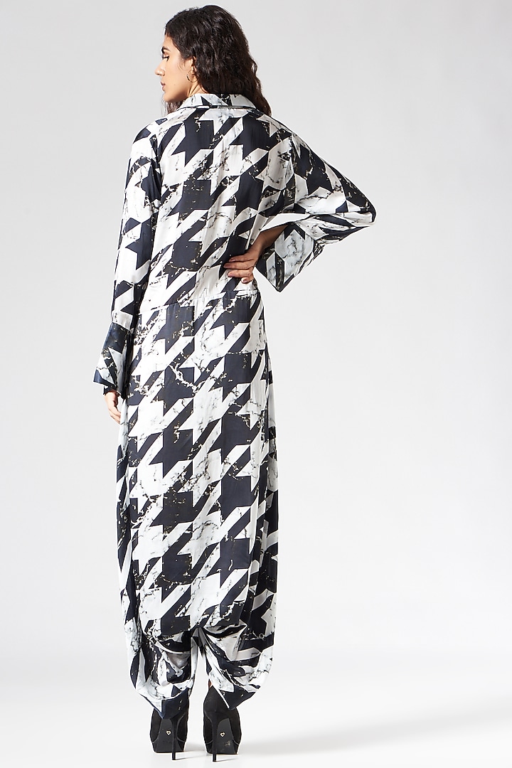 Black & White Printed Jumpsuit by Inca at Pernia's Pop Up Shop