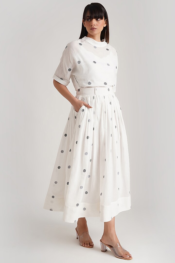 Andari Skirt in Ivory