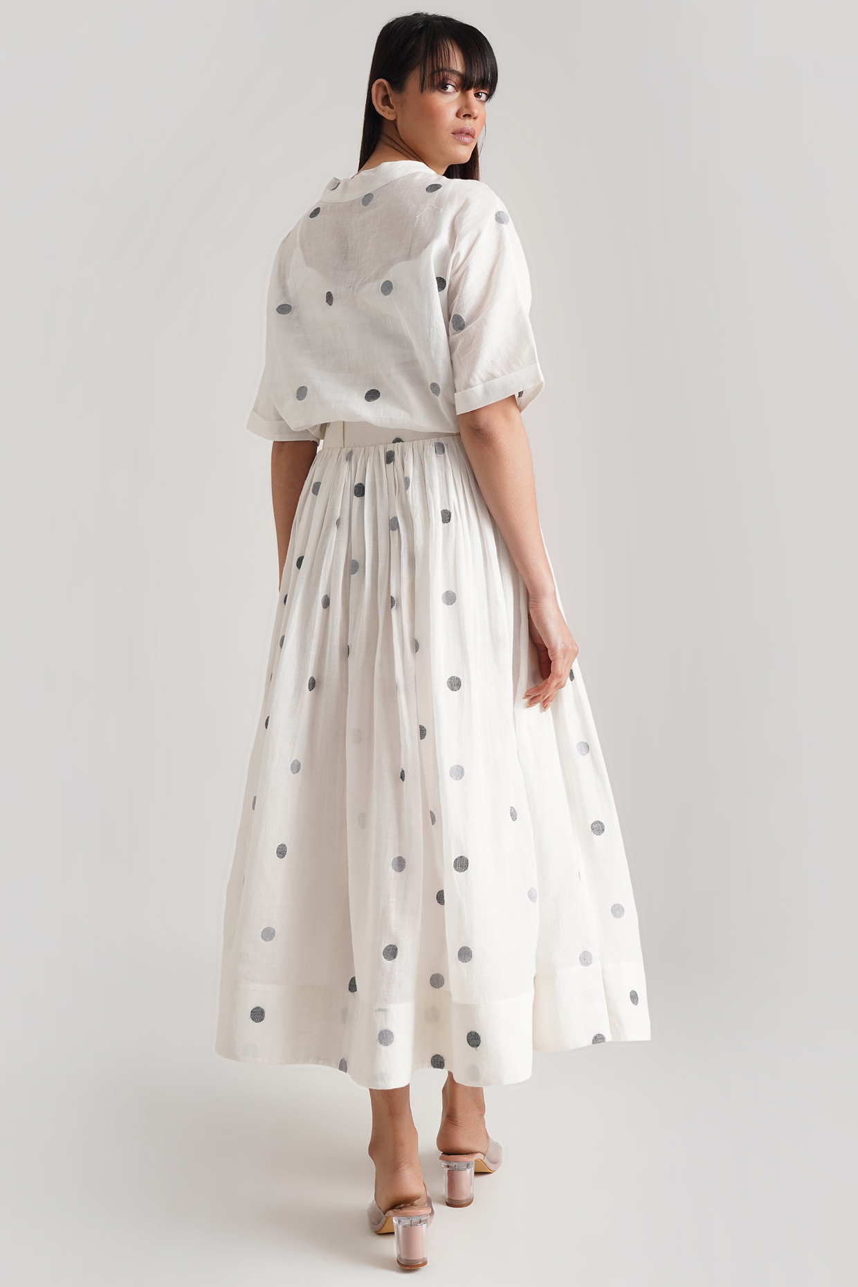 rurumu: dreamreading jacquard skirt