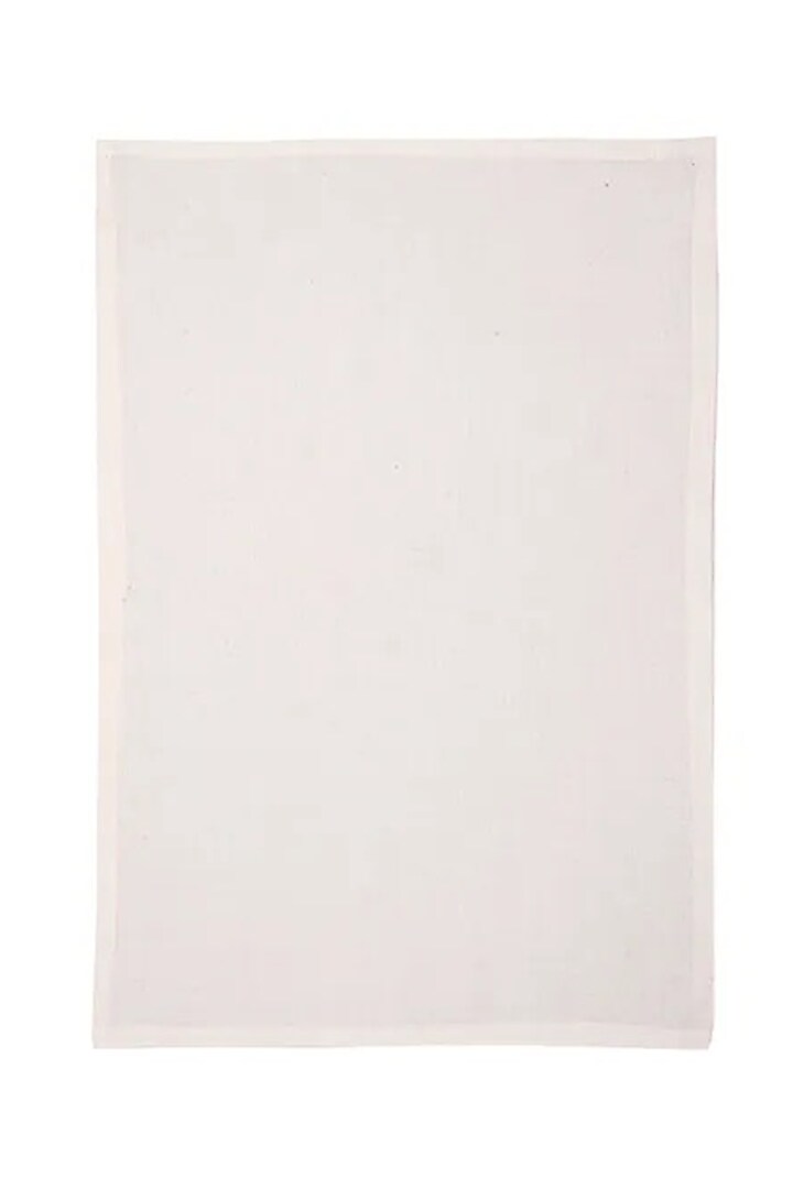 White Cotton Table Mat by Inheritance India at Pernia's Pop Up Shop