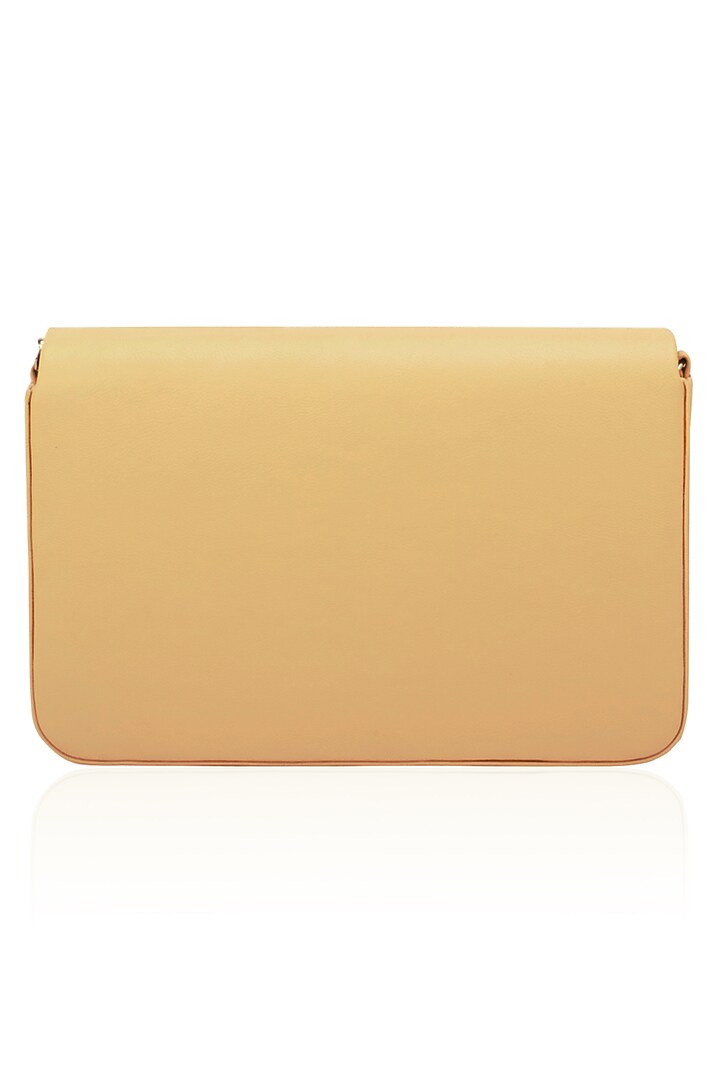 Peach floral design magnetic flap over clutch available only at Pernia's Pop Up Shop.