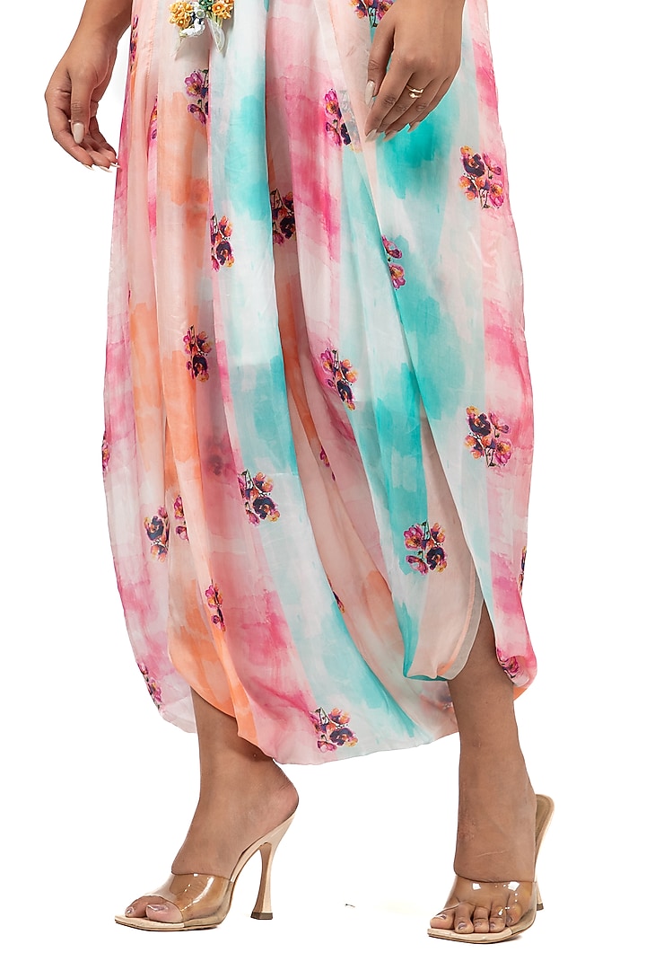 Multi-Colored Embellished Jumpsuit by Islie by Priya Jain at Pernia's Pop Up Shop