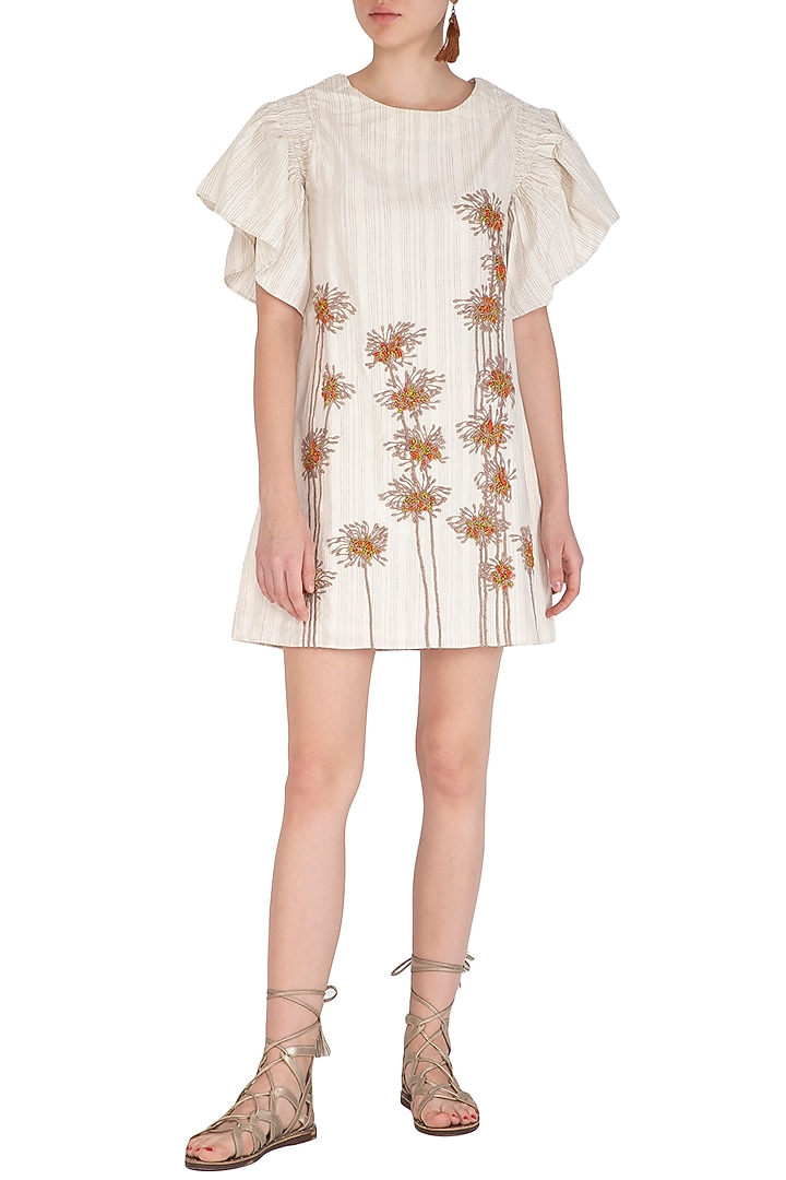 Kora Mini Embroidered Summer Dress by Irabira at Pernia's Pop Up Shop