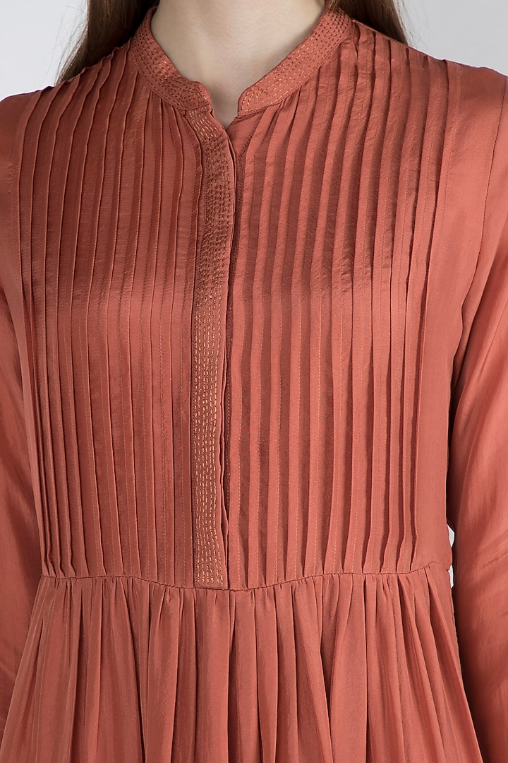 Punch Pink Maxi Summer Dress With Slip by Irabira Urban at Pernia's Pop Up Shop
