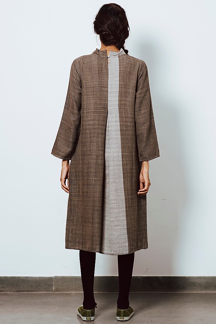 Charcoal Grey Summer Dress With Slits by IRO IRO at Pernia's Pop Up Shop