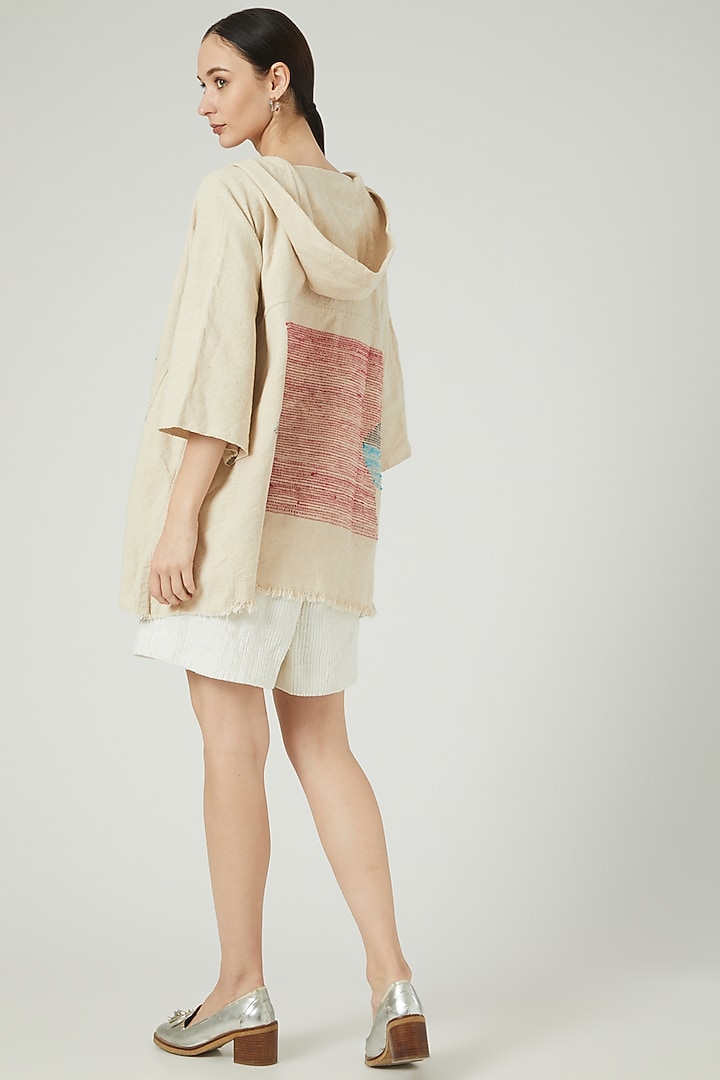 White Pleated Shorts by Iro Iro at Pernia's Pop Up Shop