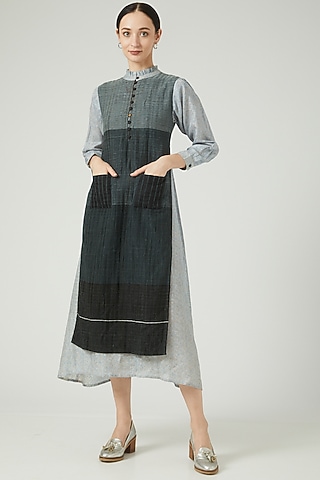 Black Printed Dress by Iro Iro