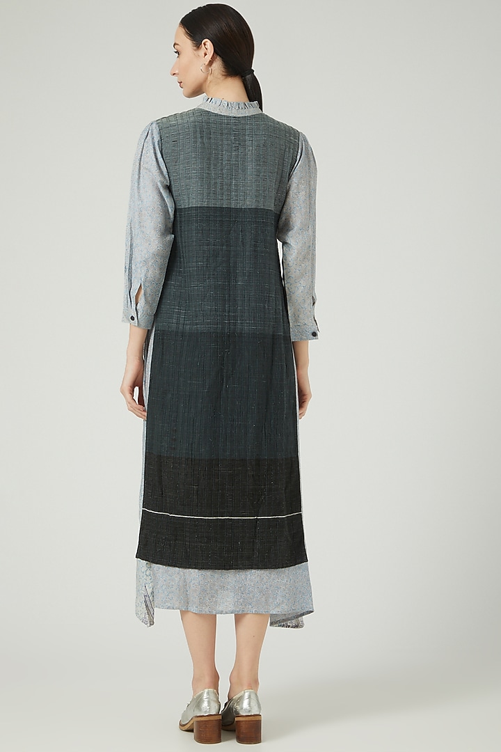 Black Printed Summer Dress by Iro Iro at Pernia's Pop Up Shop