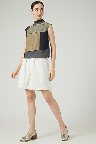 Multi-Colored Printed Top by Iro Iro