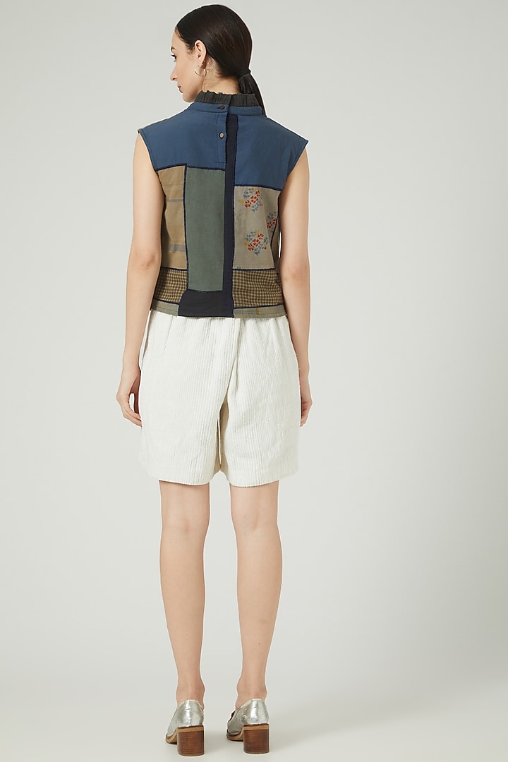 Multi-Colored Printed Top by Iro Iro at Pernia's Pop Up Shop